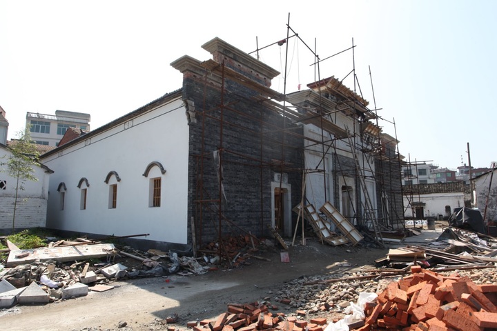 農村仿古建筑_農村仿古廁所效果圖_農村仿古小門樓