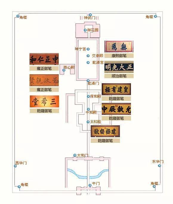 順治寫的匾額_順治碑文_順治匾額